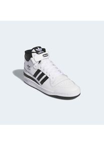 adidas originals, Herren, Sneaker &raquo;FORUM MID&laquo;, Cloud White / Core Black / Cloud White, 37, Ein halbhoch geschnittener Sneaker mit auff&auml;lligem Style 