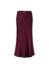 Vera Mont, Damen, Satinrock &raquo;Satinrock wadenlang&laquo;, Deep Dahlia, 36, Passform: Gerade