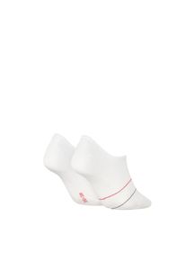 Tommy Hilfiger, Damen, F&uuml;&szlig;linge &raquo;TH WOMEN FOOTIE HC 2P RIB STRIPE&laquo; 2 Paar, white, 35-38,