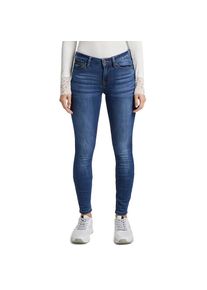 Tom Tailor Denim, Damen, Skinny-fit-Jeans &raquo;JONA&laquo;, clean mid stone blue denim, 28 - L&auml;nge 30, Extra Skinny Jeans von Tom Tailor Denim