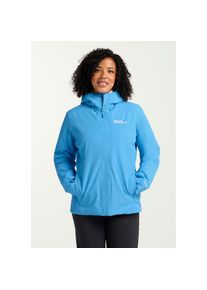 Jack Wolfskin, Damen, Outdoorjacke &raquo;WISPER INS JKT W&laquo; mit Kapuze, skyblue, M (38/40), Isolationsjacke