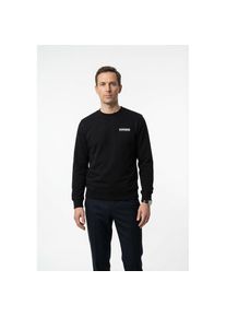 Napapijri, Herren, Sweatshirt &raquo;B-SMALL BOX C BLACK BEAUTY&laquo;, Rundhals, regular fit, BLACK BEAUTY, S, Sweatshirt von Napapijri