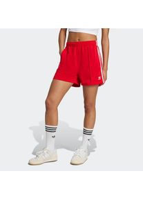 adidas originals, Damen, Shorts &raquo;FIREBIRD SHORT&laquo;, Better Scarlet / White, XS - N-Gr, Diese l&auml;ssigen Shorts sind teilweise aus recycelten Materialien 