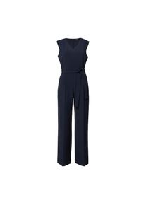 s.Oliver BLACK LABEL, Damen, Overall mit V-Ausschnitt, mit G&uuml;rtel, NAVY, 48 - N-Gr, Overall von s.Oliver BLACK LABEL