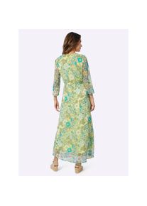 Classic Basics, Damen, Druckkleid &raquo;Kleid&laquo;, pistazie-mint-bedruckt, 21 - Kurzgr&ouml;&szlig;en, gewebte Qualit&auml;t