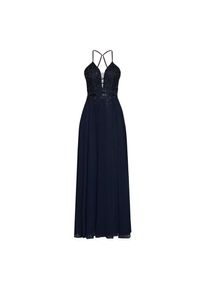 Vera Mont, Damen, Abendkleid &raquo;Abendkleid mit Stickerei&laquo;, Night Sky, 44 - EURO, Passform: Tailliert