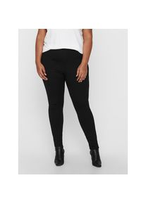 Only CARMAKOMA, Damen, Jeggings &raquo;CARTAY SHAPE UP LEGGINGS PNT&laquo;, Black, XL (54) - N-Gr, Bequeme Leggings von Only CARMAKOMA