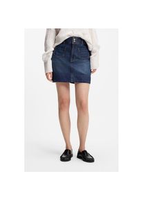 BOSS Orange, Damen, Minirock &raquo;MINI SKIRT 1.0 Premium Damenmode&laquo; im 70s Look, mit hohem Bund, Dark Blue 405, 34, Rock von BOSS Orange Womenswear