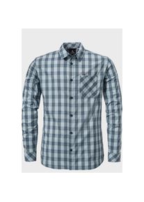 Sch&ouml;ffel Sch&ouml;ffel, Herren, Outdoorhemd &raquo;Shirt Sobra M&laquo;, 8860 - blau, 48 - Normalgr&ouml;&szlig;en, Hohe Bewegungsfreiheit durch 2-Wege-Stretch