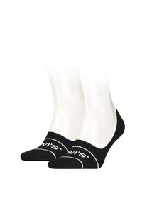 Levi's Levi's , Herren, F&uuml;&szlig;linge &raquo;LEVIS LOW RISE SPORT&laquo; 2 Paar, Cotton-Mix, f&uuml;r Damen und Herren, elastisch, black, 43-46, Unisex-No Show Socks von Levi's
