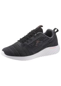 Skechers, Herren, Slip-On Sneaker &raquo;BOUNDER&laquo; Slipper, Sommerschuh, Freizeitschuh mit leichter Laufsohle, anthrazit, 44, Mit Gummizug zum Schlupfen