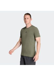 adidas Performance, Herren, T-Shirt &raquo;DESIGNED FOR TRAINING WORKOUT&laquo;, Night Cargo, M, Dieses klassische Trainingsshirt ist teilweise aus recycelten 