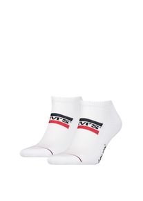 Levi's Levi's , Damen, Sneakersocken &raquo;LEVIS LOW CUT SPRTWR LOGO&laquo; 2 Paar, white / white, 39-42, Unisex-Kurzsocken von Levi's