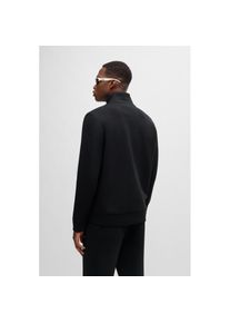 BOSS Green, Herren, Sweatjacke &raquo;Skaz&laquo; mit Druck, black001, 3XL, Sweatshirt von BOSS Green Menswear