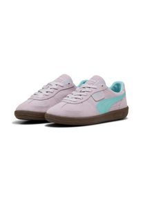 Puma, Damen, Sneaker &raquo;PALERMO&laquo; aus Leder, mit Synthetik-Innenmaterial, mit Schn&uuml;rverschluss, Lavender Alert-Safe Lake, 42, Sneaker mit sportlichem 
