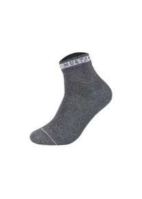 Mustang, Herren, Kurzsocken &raquo;Socken Casual Organic Cotton Quarter 6-Pack 6er Pack&laquo; 6 Paar tlg., Dunkelgrau Mix, 43-46, Mustang Casual Quartersocken 