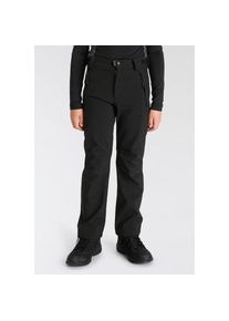 CMP, Herren, Softshellhose &raquo;KID LONG PANT f&uuml;r Kinder&laquo; Atmungsaktiv & Winddicht & Wasserabweisend & f&uuml;r Kinder, schwarz, 176 - N-Gr, Softshell-Hose von