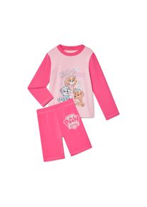 Tchibo - Gyerek egy&uuml;ttes - nő - m&eacute;ret 110/116 - feh&eacute;r/mint&aacute;s