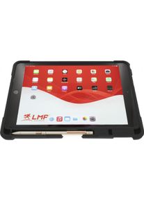 LMP Keyboard ArmorCase for iPad 10.2" (2019/20), 7/8th Gen, anti-impact, stand, sleep & wake, Pencil/Cra, Tablet Tastatur, Schwarz