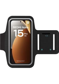 SmartFitness Handy Sport Armband, Smartphone Sportarmband, Schwarz