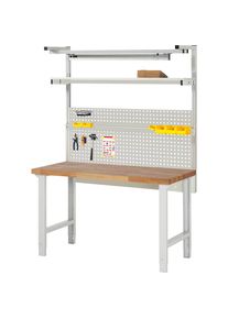 Banco da lavoro con sovrastruttura serie 7000 eurokraft pro