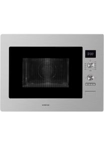 Inventum IMC6132F - Inbouw combimagnetron - RVS/Zwart, Mikrowelle, Schwarz