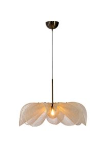 Marksl&ouml;jd Marksl&ouml;jd, Pendelleuchte, Styrka Pendelleuchte &Oslash;75 Beige/Antique Brass/Amber (E27)