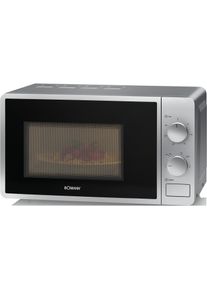 Bomann MW6014CB, Mikrowelle, Silber