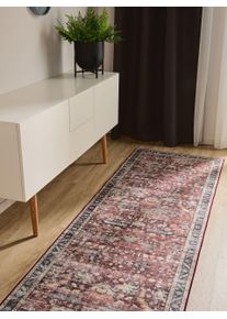 benuta Basic L&oslash;per George Veelkleurig 80x240 cm Vintage