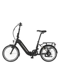 Tchibo - Fischer City E-Faltrad Cita Agilo 2.0 - schwarz