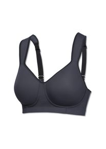 Schiesser Sport-BH Softcup Medium - Damen - Gr. 80C - anthrazit
