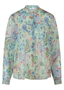 Peter Hahn - Bluse, gr&uuml;n, Gr. 46, Kunstfaser