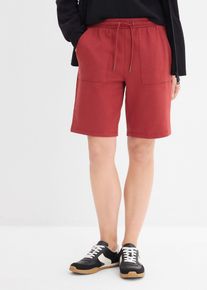 bonprix Femei Pantaloni scurți casual cu buzunare, roşu, 52/54