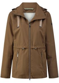 WEGA GREEN GOOSE - Trenchjacke, braun, Gr. 36, Kunstfaser