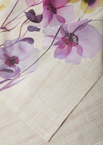 bonprix Față de masă &icirc;ngustă cu in, mov, Lxl 180/30 cm