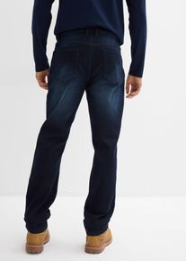 bonprix Dżinsy ze stretchem regular fit w wygodnym fasonie, straight, niebieski, 54
