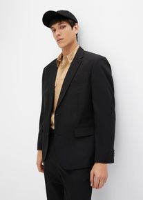 Baukasten-Sakko in Regular Fit, schwarz, Gr&ouml;&szlig;e 64, bonprix