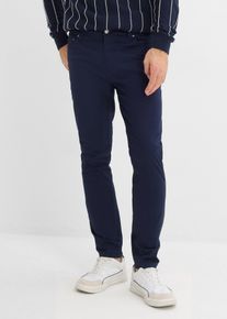 Regular Fit Stretch-Hose mit Dehnbund Tapered, blau, Gr&ouml;&szlig;e 48, mit Baumwolle, bonprix