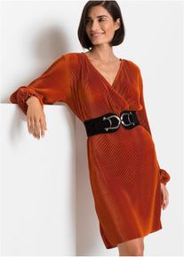 Stretchg&uuml;rtel mit auff&auml;lliger Schnalle, schwarz, Gr&ouml;&szlig;e 105, bonprix