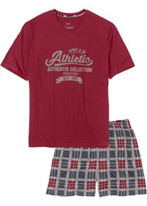 Shorty (2-tlg. Set), rot, Gr&ouml;&szlig;e 52/54 (L), mit Baumwolle, bonprix