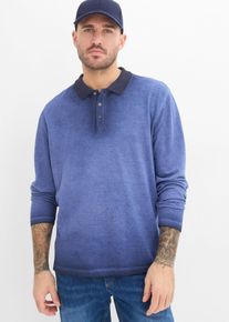 Poloshirt aus robustem Piqu&eacute;, blau, Gr&ouml;&szlig;e 56/58 (XL), 100% Baumwolle, bonprix