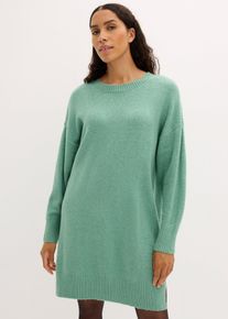 Oversize-Strickkleid, gr&uuml;n, Gr&ouml;&szlig;e 40/42 (M), bonprix