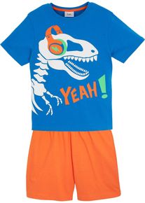 Shorty aus reiner Baumwolle (2-tlg. Set), blau, Gr&ouml;&szlig;e 128/134, mit Baumwolle, bonprix