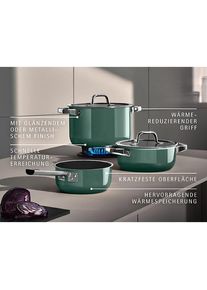 WMF Fusiontec Mineral Pro, Kochtopf mit Deckel, 24 cm, Eucalyptus Haze, Pfanne + Kochtopf, Gr&uuml;n