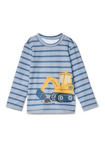 Tchibo - Kinder-Shirt mit UV-Schutzfaktor 50+ - Jungen - Gr. 98/104 - dunkelblau/gestreift