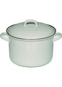 Riess 0124-33, Pfanne + Kochtopf, Weiss