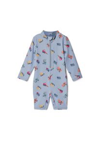 Tchibo - Baby-Einteiler mit UV-Schutzfaktor 50+ - Baby - Gr. 74/80 - hellblau