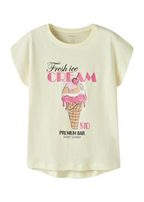 name it Tricou 'NKFVIOLET' Fete galben, Mărimea 146-152