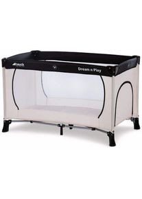 hauck Dream N Play Plus Kinderreisebett | beige/grau
