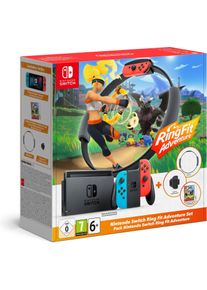 Nintendo Switch - Ring Fit Adventure-Set, Spielkonsole, Mehrfarbig